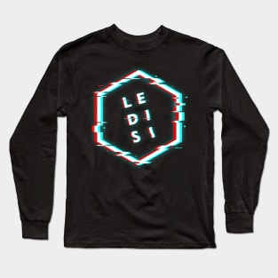 LEDISI POLYGON GLITCH Long Sleeve T-Shirt